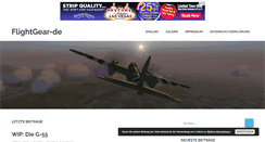 Desktop Screenshot of flightgear-de.net