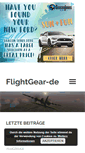 Mobile Screenshot of flightgear-de.net